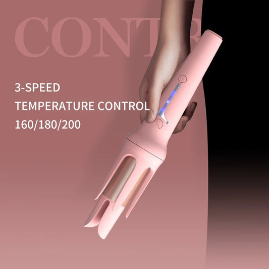 Automatic Curling Iron 32 mm Big Roll Anion  Ceramic Hair Curler 4-Speed Adjustable  Fast Heating Fashion Styling Tools