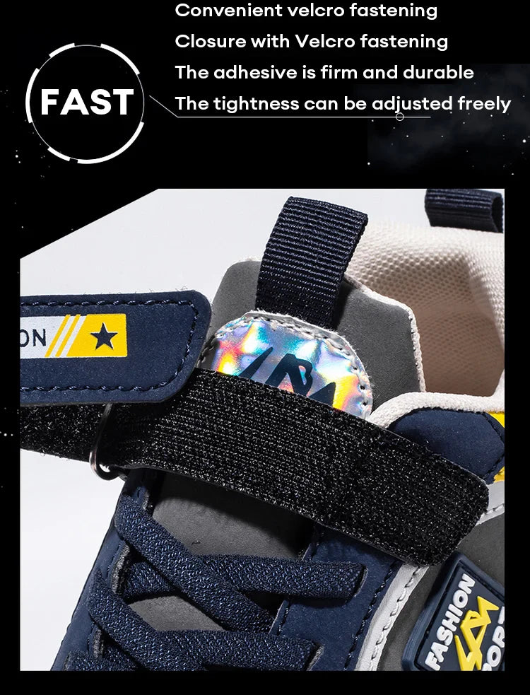 Summer Sport Kids Sneakers for Boys Breathable Mesh Running Tennis Outdoor Anti Skid Children Casual Walking Shoes