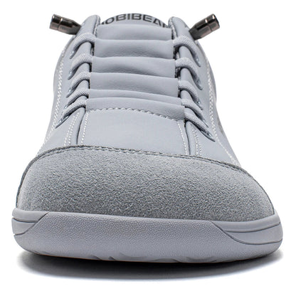 Barefoot Shoes Unisex Wide Toe Artificial Leather Sneakers Zero Drop Slip On Outdoor Lightweight Comfortable Shoes
