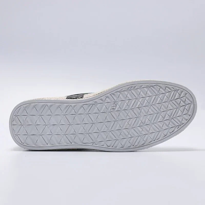 Calçados Masculinos Leves Casuais, Tênis Masculino Respirável para Caminhada, Mocassins, Sapatos Preguiçosos, Sapatos de Condução Antiderrapantes, Sapatos Confortáveis de Pano