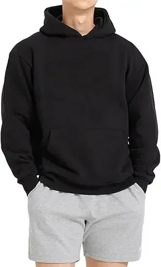 Khaki Hoodie Men Women Anime Character Print Pullover with Japanese Kanji Sleeve Design and Chest Logo Casual
