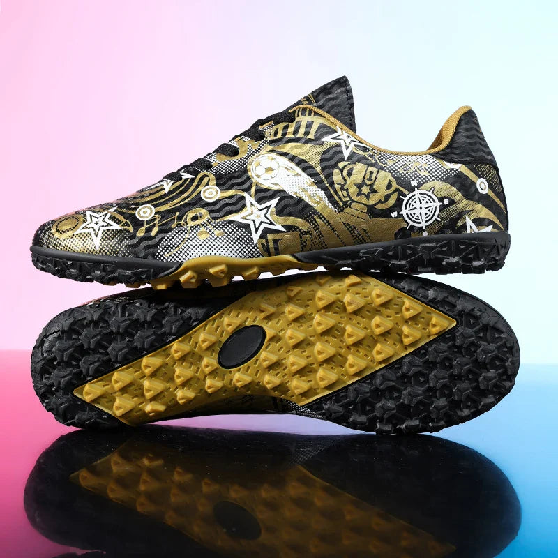 New Kids Soccer Shoes Men Original Football Shoes Indoor Professional Football Field Boots Society Cleats TF/AG Sneaker Non Slip