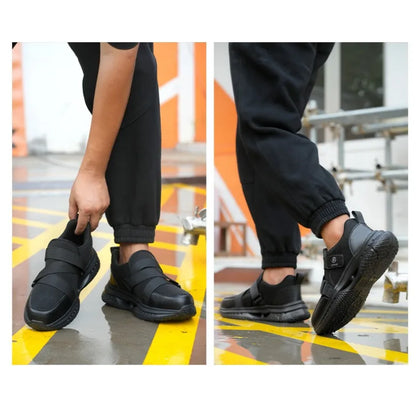 Lightweight Breathable Labor Protection Shoes Are Lightweight Anti Smashing Anti Puncture for Men A Must-have for Lazy People
