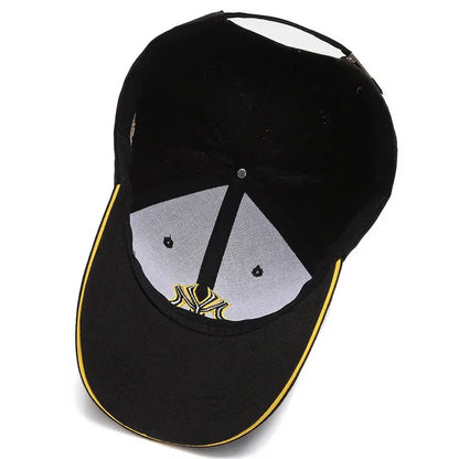 Fashion Korean Letter MY Baseball Cap 3D Embroidery Dad Hat Men