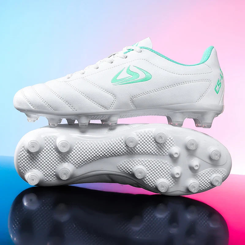New Men Football Boots Futsal Soccer Shoes TF FG Grass Cleats Comfortable Outdoor Training Shoes Match Breathable Sport Indoor