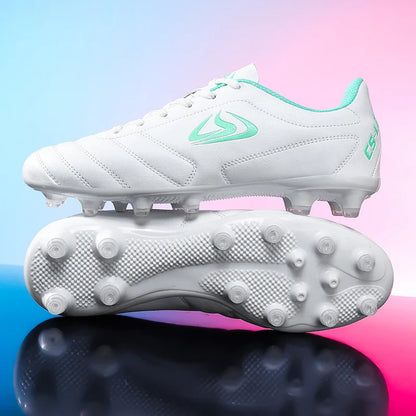 New Men Football Boots Futsal Soccer Shoes TF FG Grass Cleats Comfortable Outdoor Training Shoes Match Breathable Sport Indoor