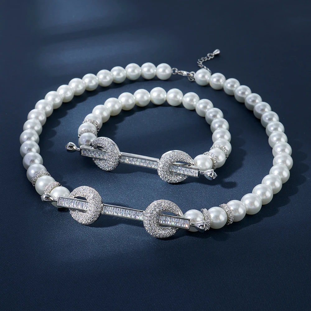 015810 Beaded Choker for Women Color Natural Stone Necklace Set Daily Wear Ceremony Engament Cocktail Party Jewelry Accessories