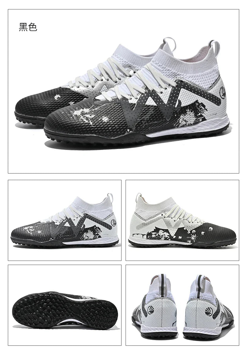 Men New TF Football Boots Society Professional Comfortable Top Quality Male Soccer Shoes Adult Casual Ultralight Football Shoes