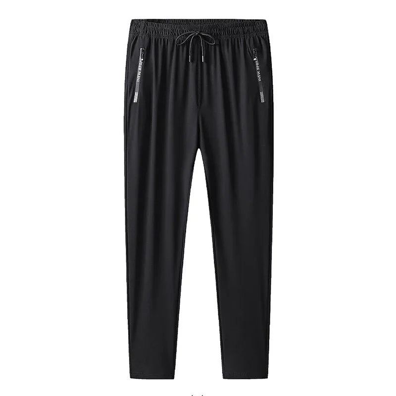 2025 Summer New Men's Fashion Casual Stretch pants plus size 's sports pants quick drying men's pants jogging pants sportswear