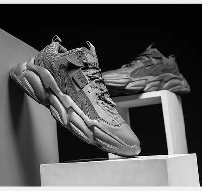 Men Sneakers Hidden Heels Elevator Shoes Plus Size 45 46 Heightening Shoes For Men Fashion Breathable 8cm 6cm Sports Taller Shoe