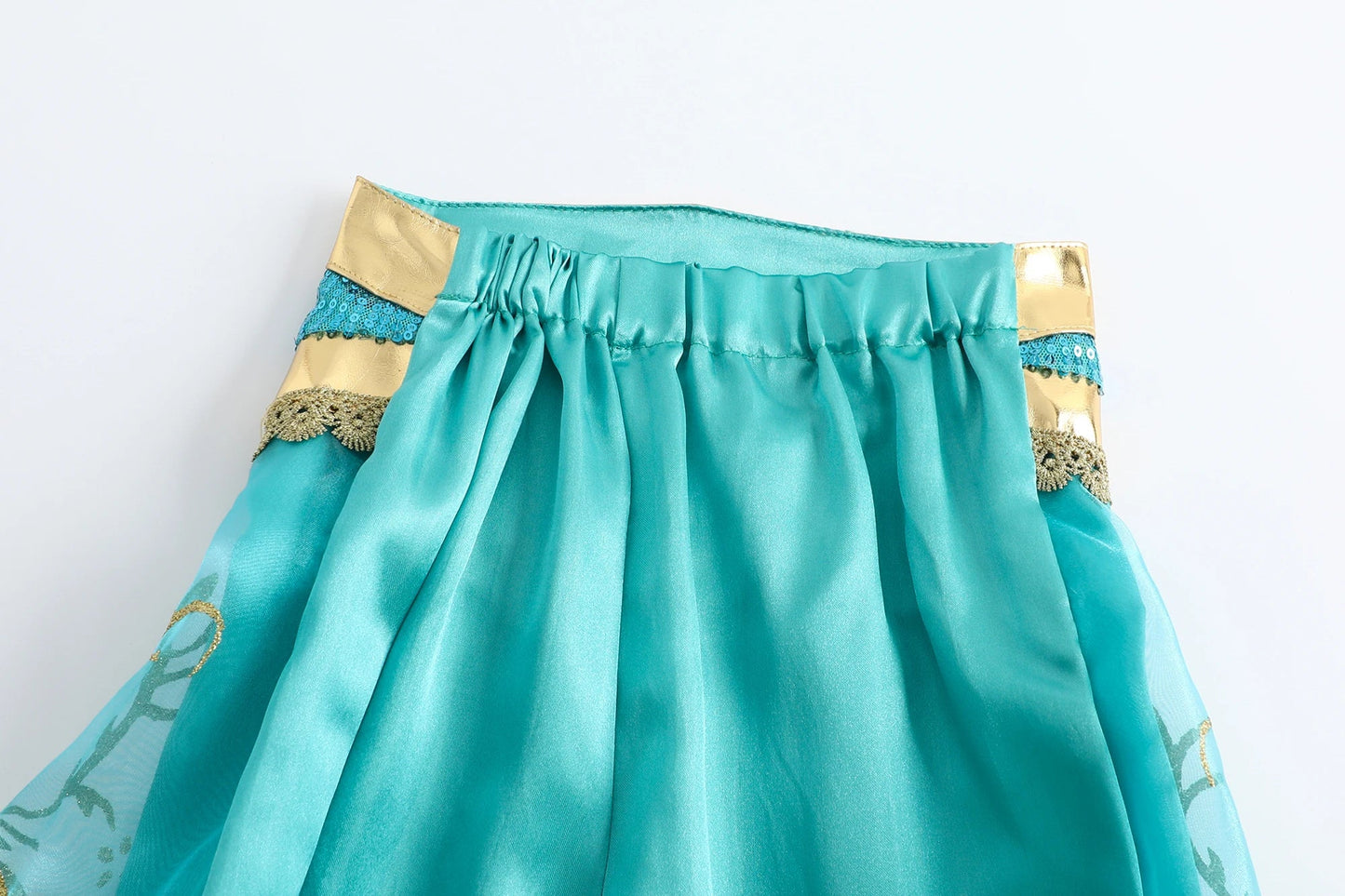 Jasmine Princess Dress for Girls Cosplay Aladdin Magic Lamp Costume Kids Halloween Birthday Carnival Party Vestidos