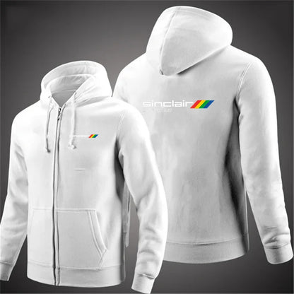 New Men's Fashion Sinclair Zx Spectrum Hoodies Long Sleeve Zipper Hoodie Hooded Fleece Sweatshirts Casual Sports Men Clothing