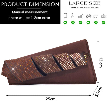 Newest INS Style Peach Color Rhinestone Elegant High Heels Nigeria Popular Design African Ladies Shoes And Bag Set