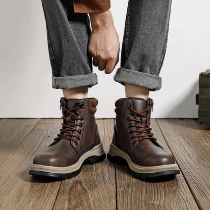 New Non Slip Work Shoes Men Work Boots Indestructible Safety Shoes Steel Toe Shoes Puncture-Proof Sneakers Male Footwear Shoes