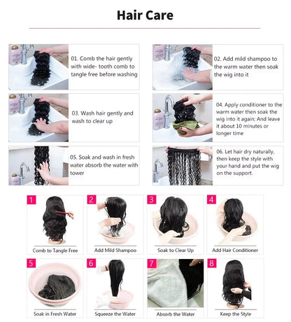 13x6 HD Lace Front Human Hair Wig 210% Density Body Wave Human Hair Wigs Colored 27# Pre Plucked Brazilian Hair