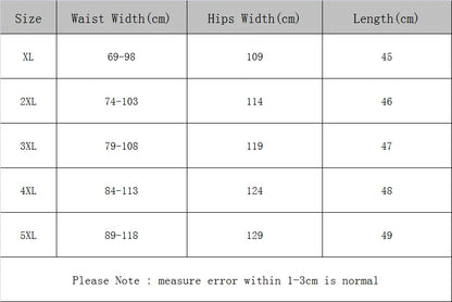 New 2024 Summer Plus Size Denim Shorts For Women High Elastic Wasit Wide Leg Loose Blue Jean Short Women Streetwear Half Jeans