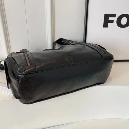 Daily Business Commuting Large Capacity Tote Hand Bags Soft Pu Leather Shoulder Bags for Women Zipper Women's Handbags Quality