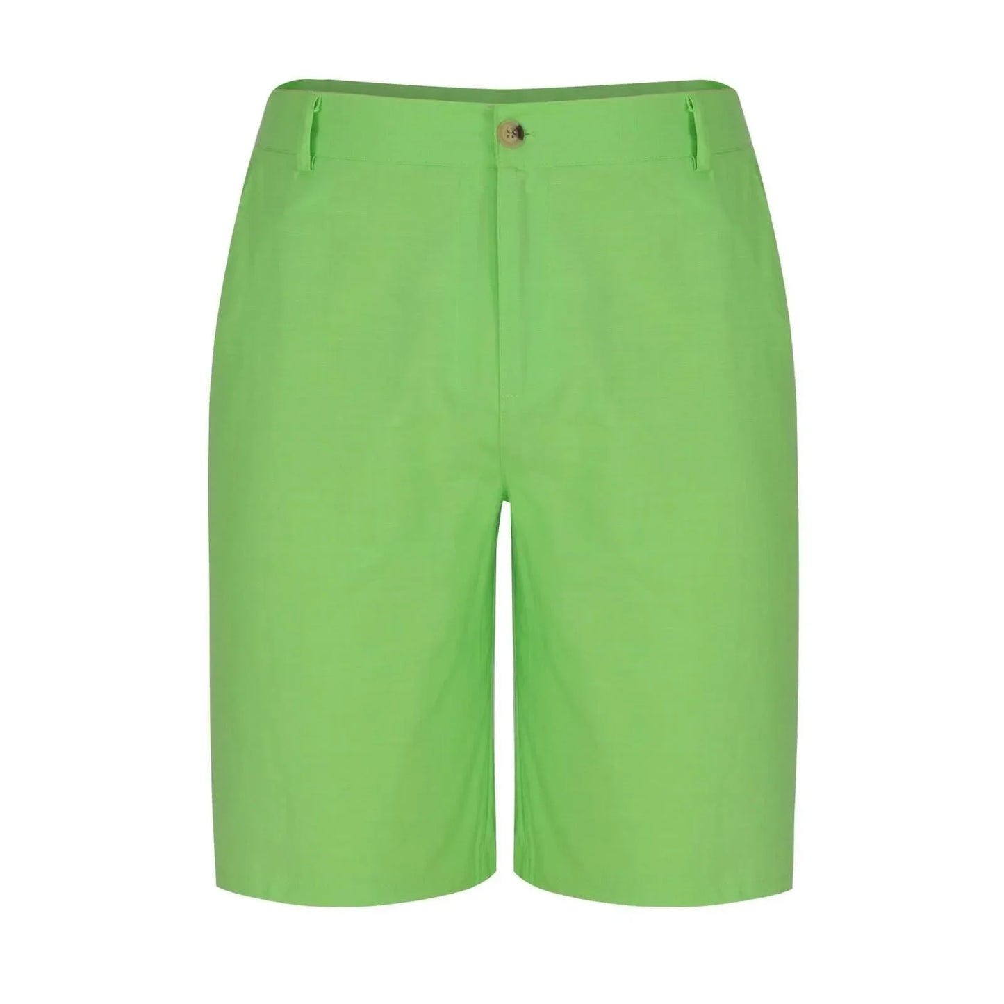 2025 Summer Cotton Linen Shorts for Men Solid Casual Button Pocket Beach Shorts Men's Comfortable Simple Vacation Leiture Pants