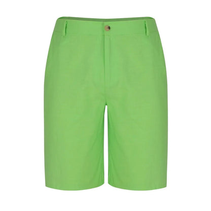 2025 Summer Cotton Linen Shorts for Men Solid Casual Button Pocket Beach Shorts Men's Comfortable Simple Vacation Leiture Pants