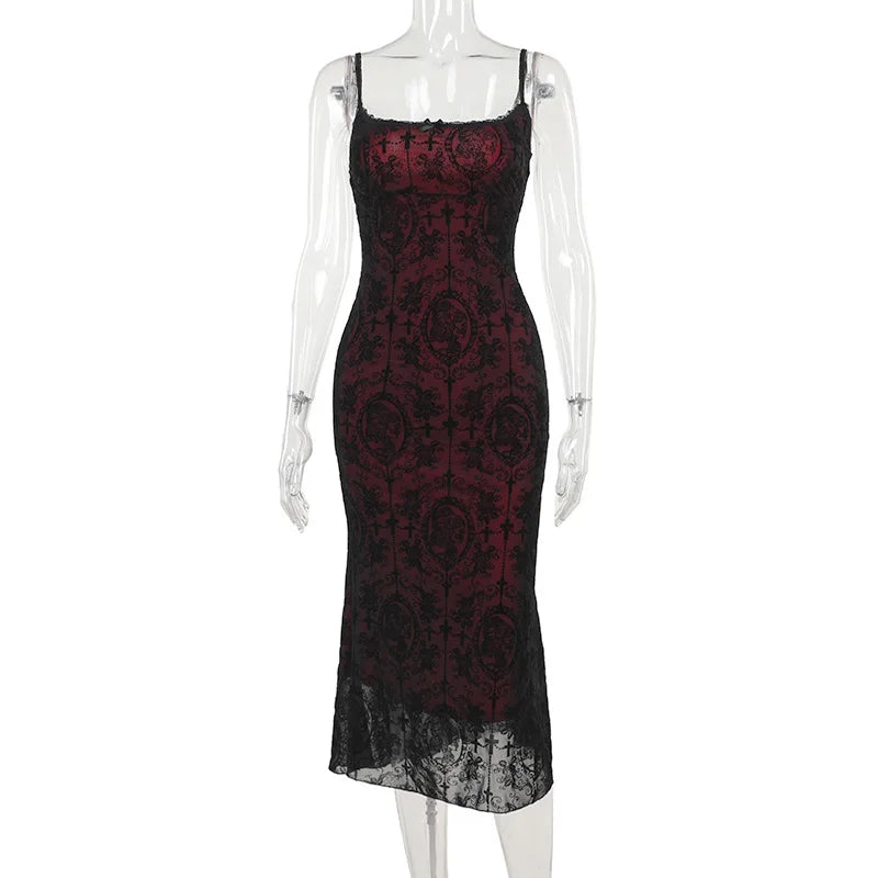 Long Fishtail Dress for Women Robe New Spaghetti Strap Sleeveless Backless Ruched  Vintage  Maxi Dress Vestidos