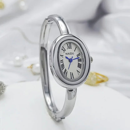 Brand Quartz Watch for Women Luxury Gift Girl Wristwatches Ladies Bracelet Wristwatches Stainless Steel Strap Small Dial Watch