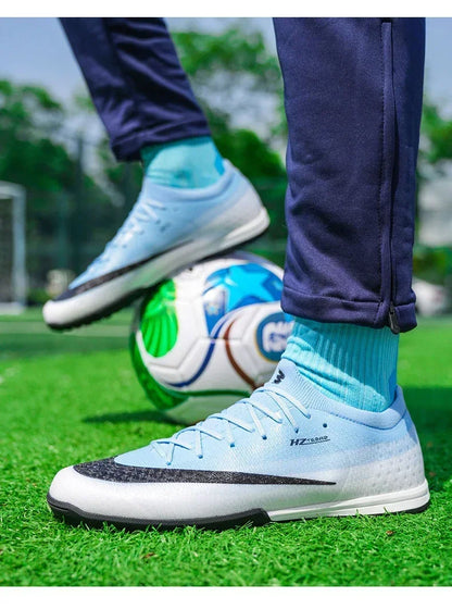 New Men Football Boots Futsal Cleats Unisex Soccer Shoes Hot Sale High-quality Professional Women Ultralight TF/FG Sneakers