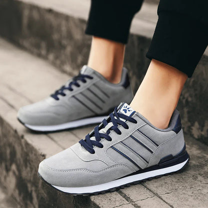 Tênis Masculino de Couro de Alta Qualidade Calçados Casuais Outono 2024 Novo Tênis Masculino Respirável Calçados Masculinos Tênis Masculino Plano Zapatillas Hombre