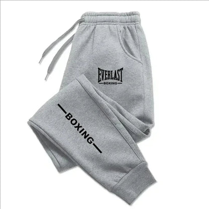 2025 Autumn Winter Printed Running Pants Men Women Outdoor Sports Fitness Pants Jogging Fleece Casual Sports Pants