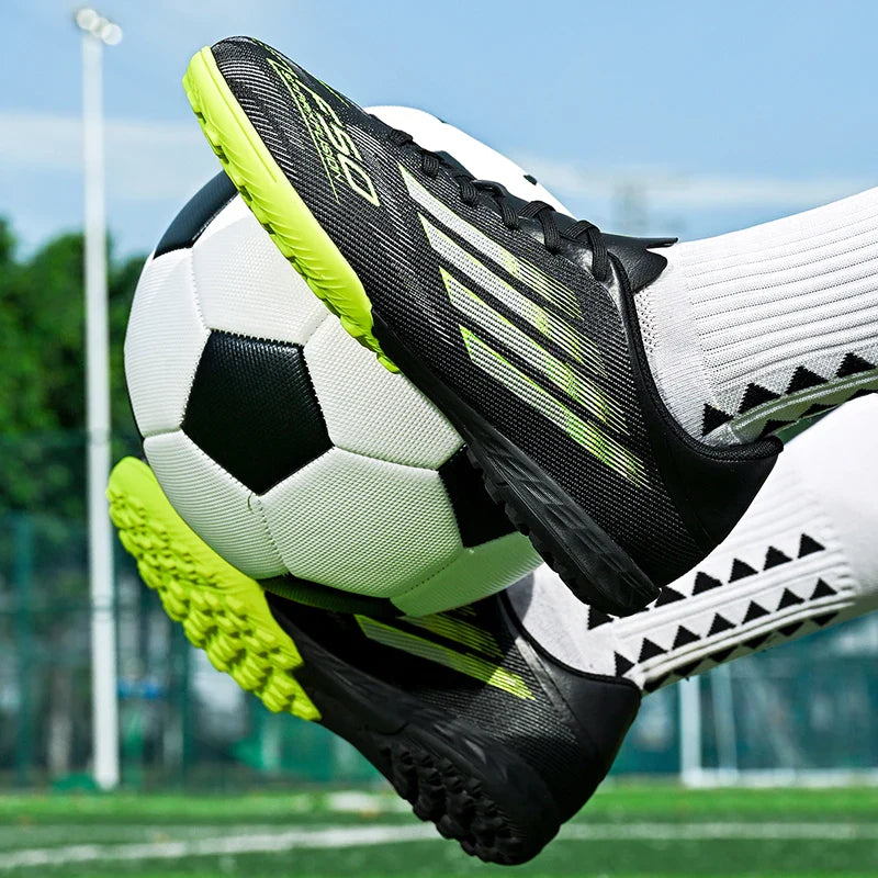 Soccer Cleats for Mens Professional Football Boots Turf Soccer Shoes Indoor/Outdoor Low-top Sneakers Zapatos De Fútbol