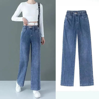 Women's clothing Spring Autumn New Loose Straight leg Pants