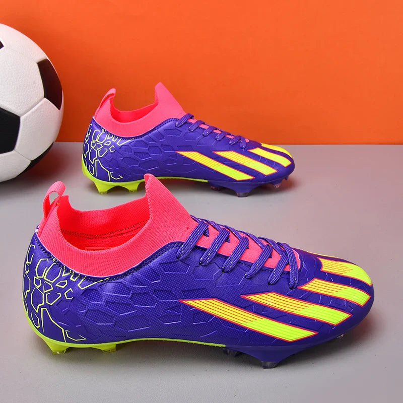 High Quality Soccer Cleats for Men Soccer Shoes Society Boys Football Boots Children Football Shoes Sneakers Unisex Soccer Boots