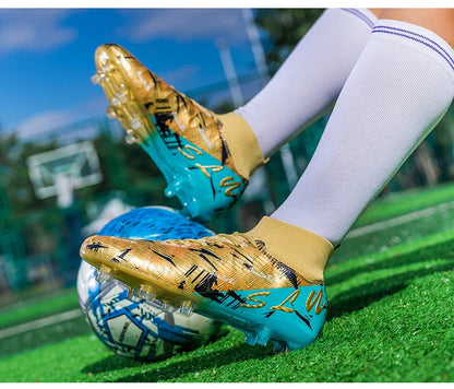 Professional Football Boots Men Soccer Shoes Society Football Cleats FG Ultralight Training Soccer Sneakers Outdoor Sports Shoe