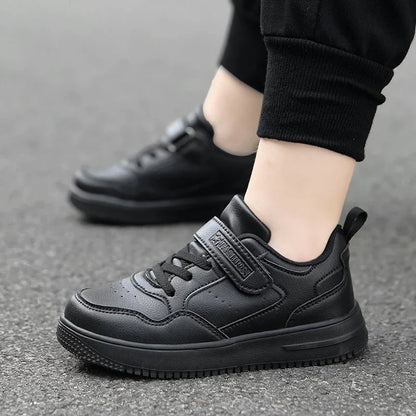 Children's Sneakers Kids Fashion White Sports Casual Shoes Boys Girls Non Slip Tennis Outdoor Comfortable Walking Footwear