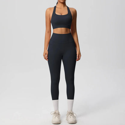 Yoga Suit Sports Set Womens Sportswear Sports women's yoga bra  Tummy Control Slimming Booty Leggings Women's tracksuit