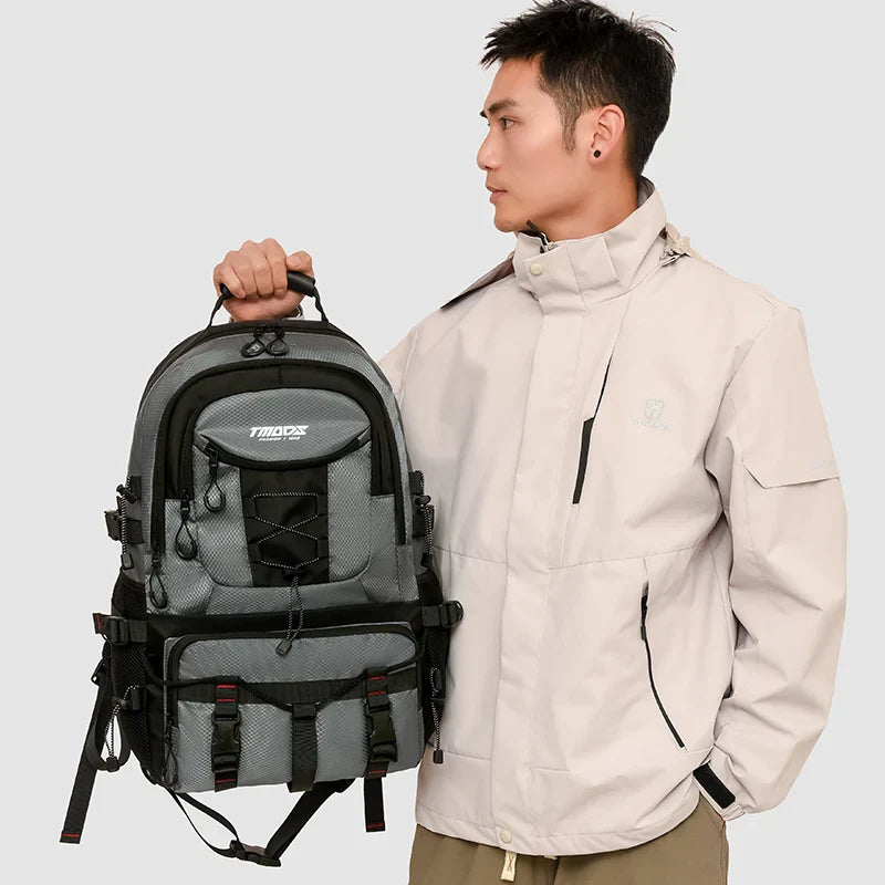 Travel Backpack, Lightweight Unisex Camping Backpack, Outdoor Hiking and Mountaineering Bag