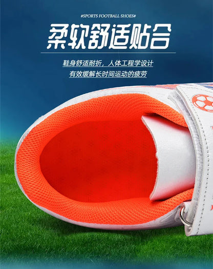 Kids Soccer Shoes School Football Boots Professional Cleats Grass Training Sport Footwear Boys Outdoor Futsal Soocer Boots 30-38