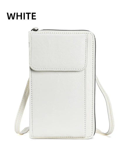 Fashionable single-shoulder bag, versatile crossbody bag, colorful mobile phone bag, large-capacity coin purse