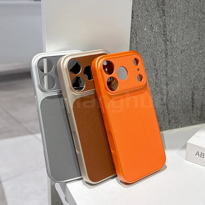 leather texture Luxury Case For iPhone 17 Air 17 17 Pro 17 Pro colorful Max Matte Soft Shell Ultra Thin Cover ﻿ ﻿