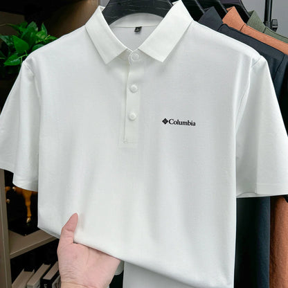 2026 Men's Summer Casual Polo Shirt Business Polo