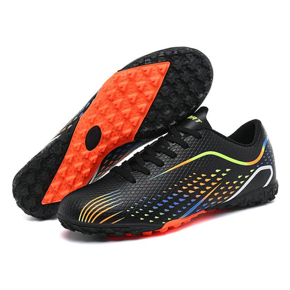 Kids Youth Soccer Shoes Cleats Football Boots Men Non Slip Breathable Lightweight Training Sneakers Boys Children Football Match