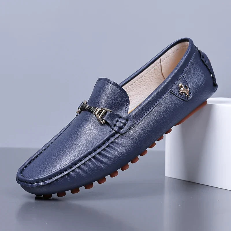 Men Loafers Shoes Formal Dress Shoes Business Casual Shoes for Men Wedding Party Office Shoes Soft PU Leather Loafers Men