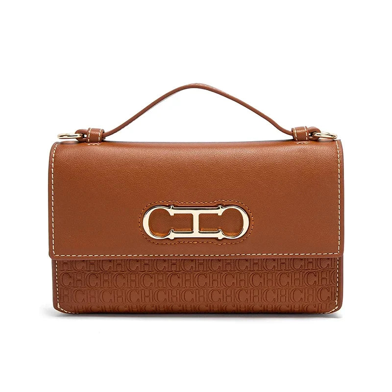 Crossbody Bag Brand Women's Bag Letter Print Leather Compact Elegant Handbag Tote Bag Exquisite Fashion Women's Bag