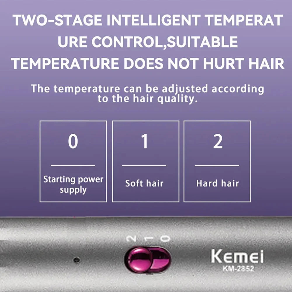 Ceramic Curling Iron 1 Barrel Hair Curler for Hair Rotating Produces Classic Curls for Use on Short Medium and Long Hair