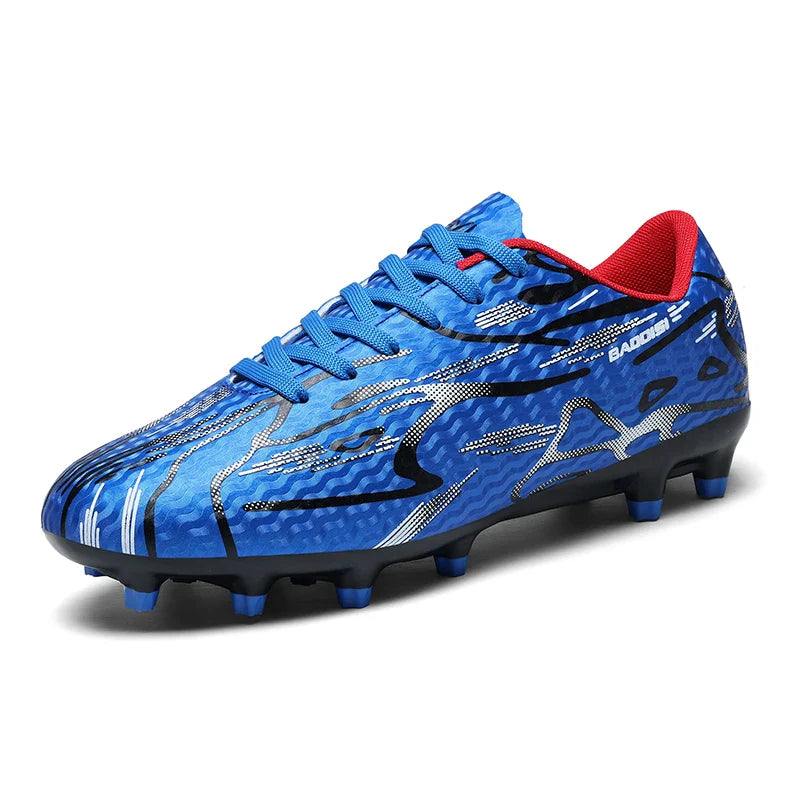 Soccer Shoes Child Football Shoes Outdoor Non-Slip Futsal Shoes Kids Sneakers Boys Low-cut Lightweight Children's Sports Shoes