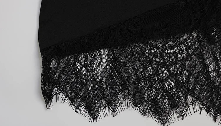 Strapless Solid Lace Patchwork Women Dresses Sheath Sexy Club Hip Wrap Bodycon Vestidos Female Outfits Party Chic