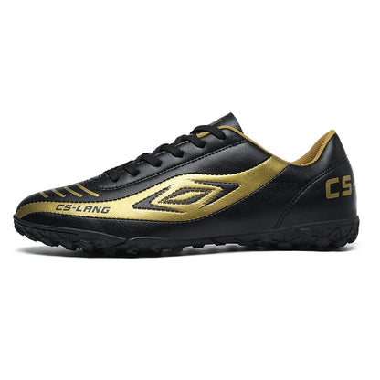 New Men Football Boots Breathable Professional Soccer Shoes Turf Outdoor Non-slip Long Spikes Adult Ultralight Training Futsal