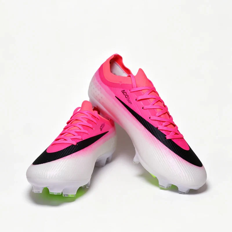 New Mens Football Boots Youth FG/TF Training Studded Fast Soccer Cleats Boys Non Slip Football Shoes Chuteira Campo 35-45