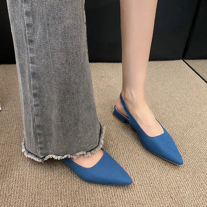 Slippers Women Summer New Toe Over Indoor Sandals Square Toe Solid Flat Shoes Fashion Beach Adult Sandals