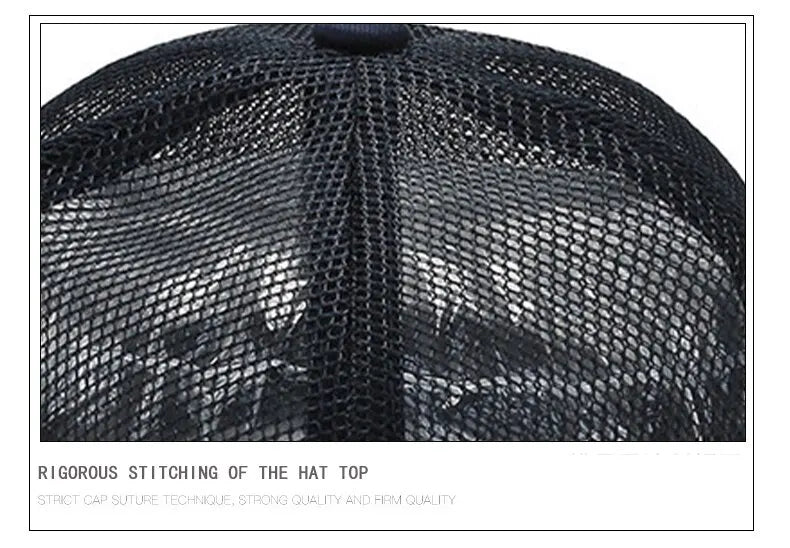 Summer Men Hat Openwork Brim Breathable Mesh Cap Outdoor Sports Sunscreen Baseball Women Sunhat