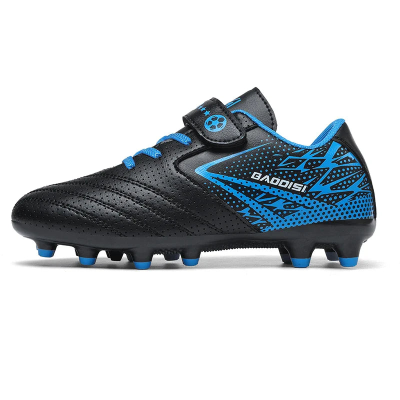 New Children Soccer Boots Sports Society Field Boy Football Shoes Futsal Fast Indoor Sneaker Original Ankle Cleats Football Boot
